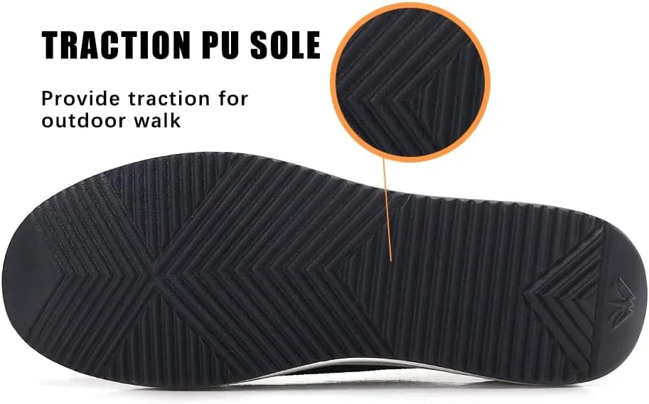 Oude Platform Loafers for Women Comfortable | Womens Slip On Sneakers Lightweight | Women's Walking Shoes Work Long Hours | Thick Rocking Bottom