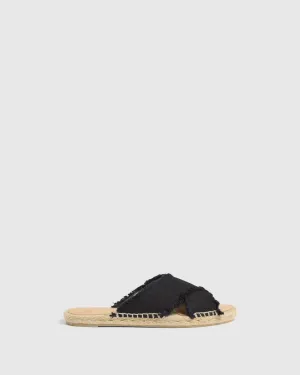 Palmera Espadrilles- Black