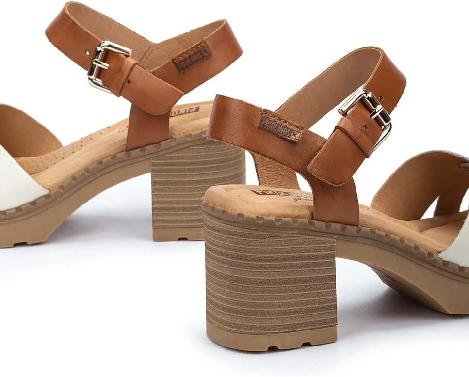 PIKOLINOS Heeled Sandals Leather Canarias for Woman