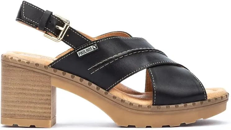 PIKOLINOS Heeled Sandals Leather Canarias for Woman