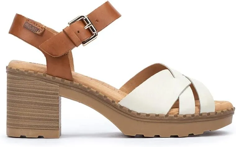 PIKOLINOS Heeled Sandals Leather Canarias for Woman