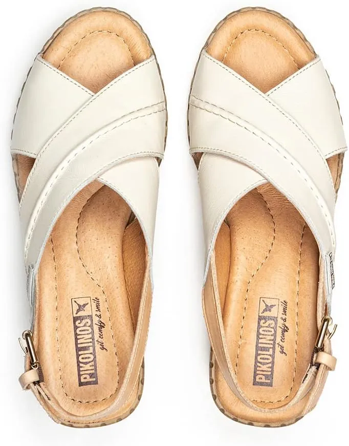 PIKOLINOS Heeled Sandals Leather Canarias for Woman