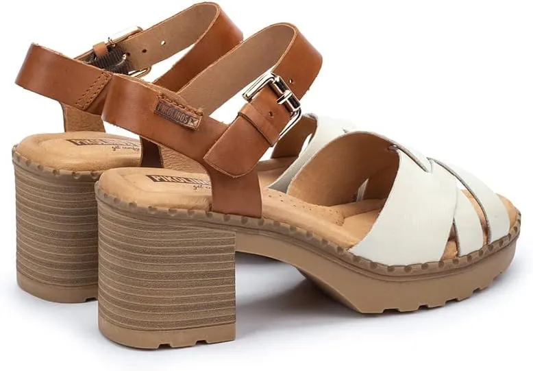 PIKOLINOS Heeled Sandals Leather Canarias for Woman