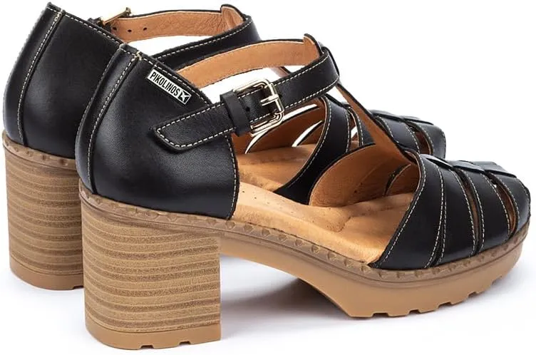 PIKOLINOS Heeled Sandals Leather Canarias for Woman