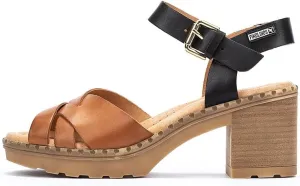 PIKOLINOS Heeled Sandals Leather Canarias for Woman