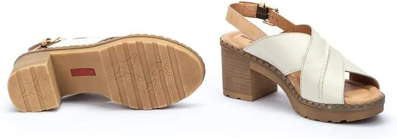 PIKOLINOS Heeled Sandals Leather Canarias for Woman