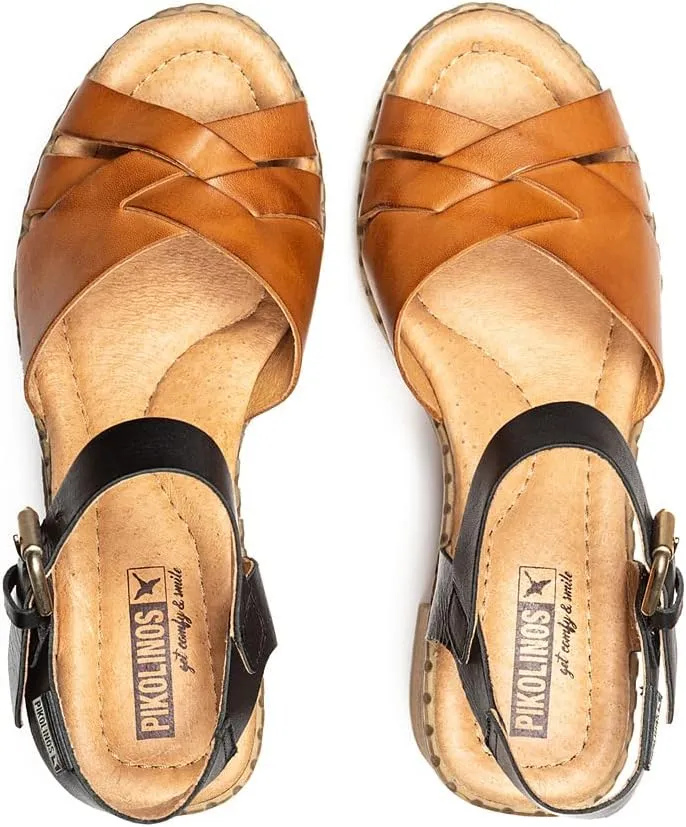 PIKOLINOS Heeled Sandals Leather Canarias for Woman