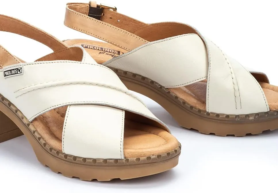 PIKOLINOS Heeled Sandals Leather Canarias for Woman