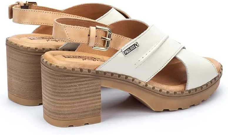 PIKOLINOS Heeled Sandals Leather Canarias for Woman