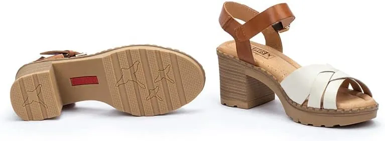 PIKOLINOS Heeled Sandals Leather Canarias for Woman