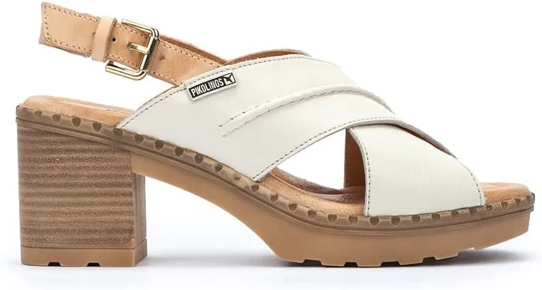 PIKOLINOS Heeled Sandals Leather Canarias for Woman