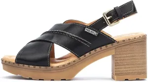 PIKOLINOS Heeled Sandals Leather Canarias for Woman