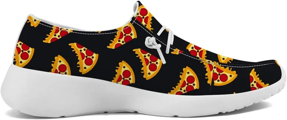 Pizza Shoes Men Women Loafers Slip-on Shoes Pizza Gifts for Women Men