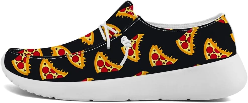 Pizza Shoes Men Women Loafers Slip-on Shoes Pizza Gifts for Women Men