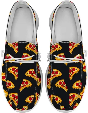 Pizza Shoes Men Women Loafers Slip-on Shoes Pizza Gifts for Women Men
