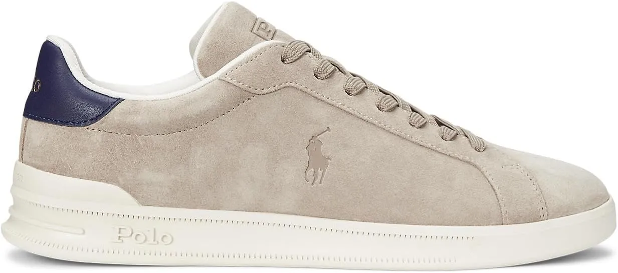 POLO RALPH LAUREN Men's Heritage Court II Suede Sneaker