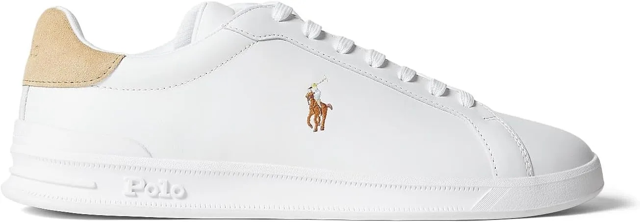 POLO RALPH LAUREN Men's Heritage Court II Suede Sneaker