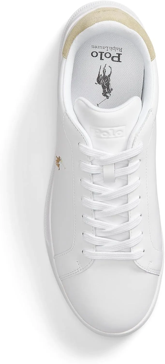 POLO RALPH LAUREN Men's Heritage Court II Suede Sneaker