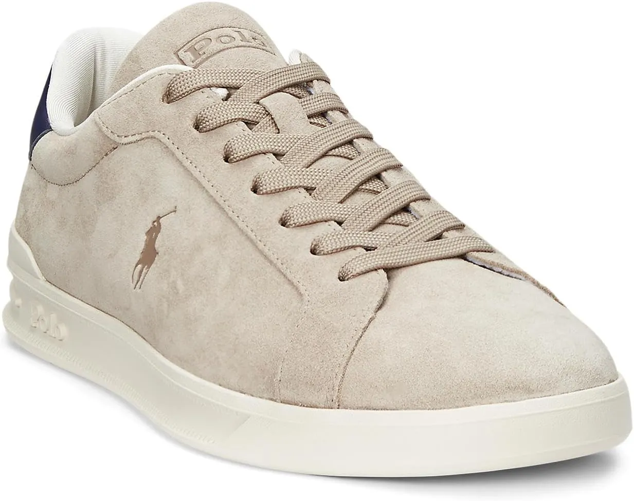 POLO RALPH LAUREN Men's Heritage Court II Suede Sneaker
