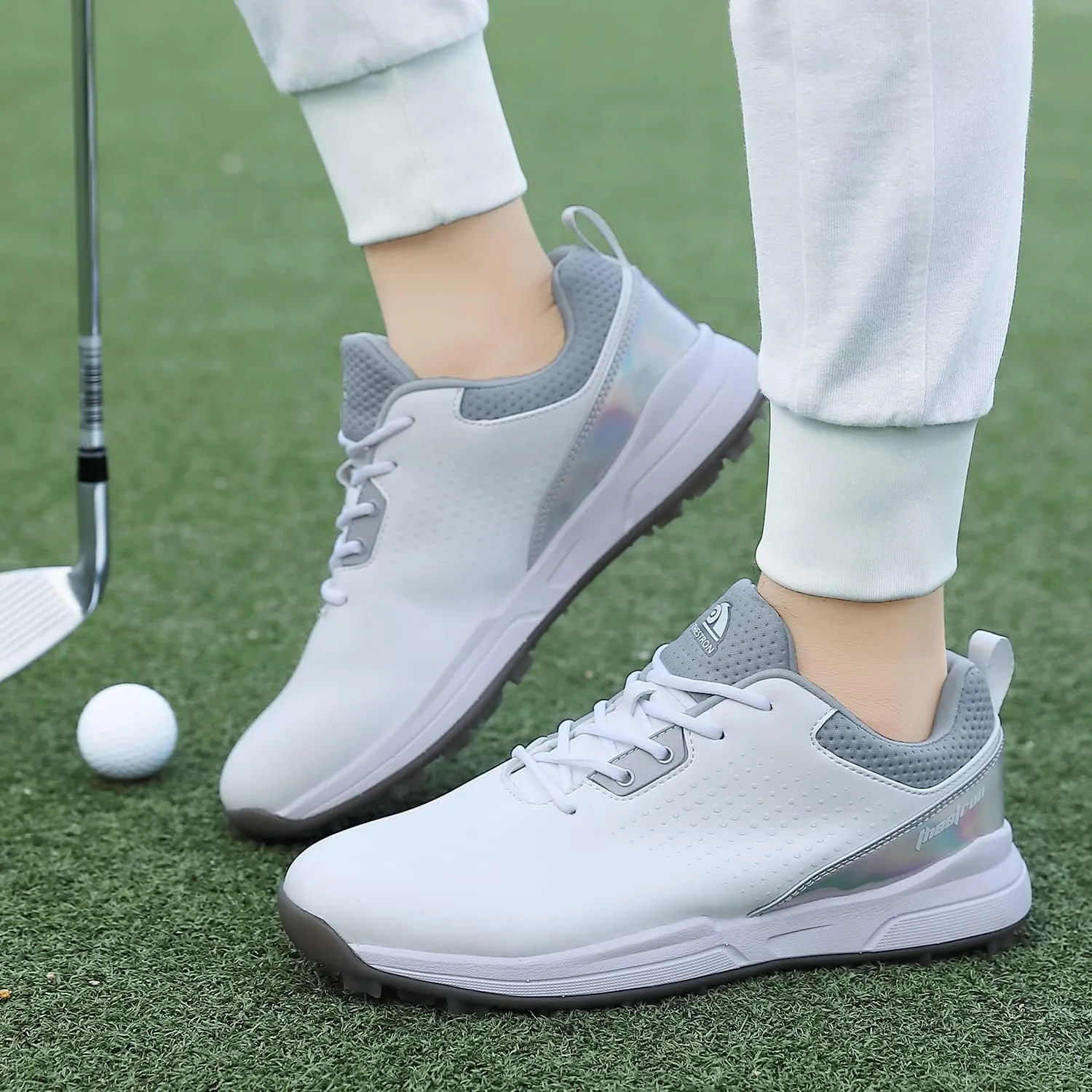 Professional Men Golf Shoes Comfortable Spikeless Outdoor Golf Walking Sport Sneakers for Men