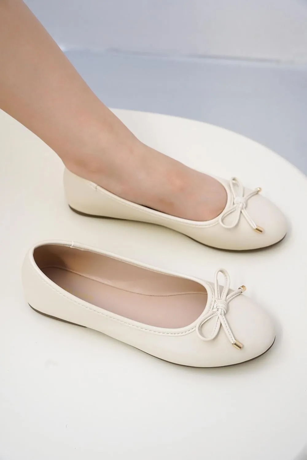 Project Cloud Ballet Flats Shoes for Women - Lightweight & Stylish Ballet Flats for Women Footwear - Non-Slip Mary Jane Shoes with Memory Foam - Casual Footwear for All-Day Comfort (Amity)