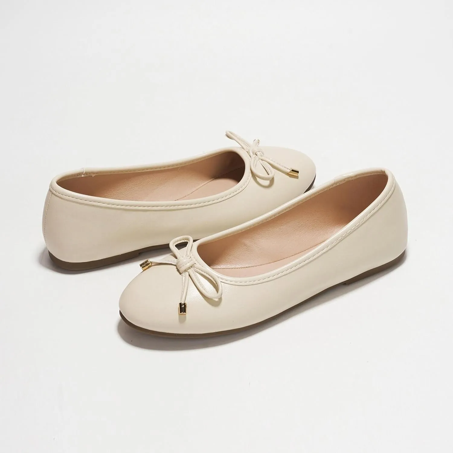 Project Cloud Ballet Flats Shoes for Women - Lightweight & Stylish Ballet Flats for Women Footwear - Non-Slip Mary Jane Shoes with Memory Foam - Casual Footwear for All-Day Comfort (Amity)