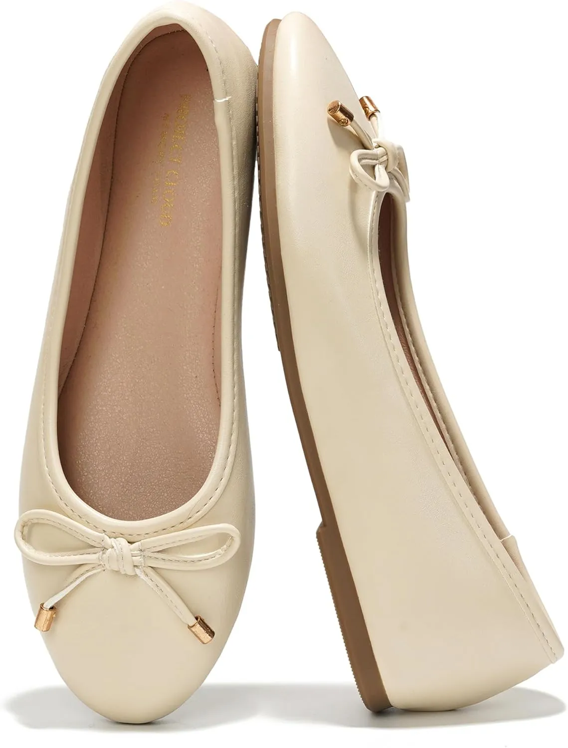 Project Cloud Ballet Flats Shoes for Women - Lightweight & Stylish Ballet Flats for Women Footwear - Non-Slip Mary Jane Shoes with Memory Foam - Casual Footwear for All-Day Comfort (Amity)
