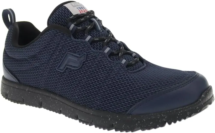 Propet Mens Travel Walker Lace Up Sneakers Shoes Casual - Grey