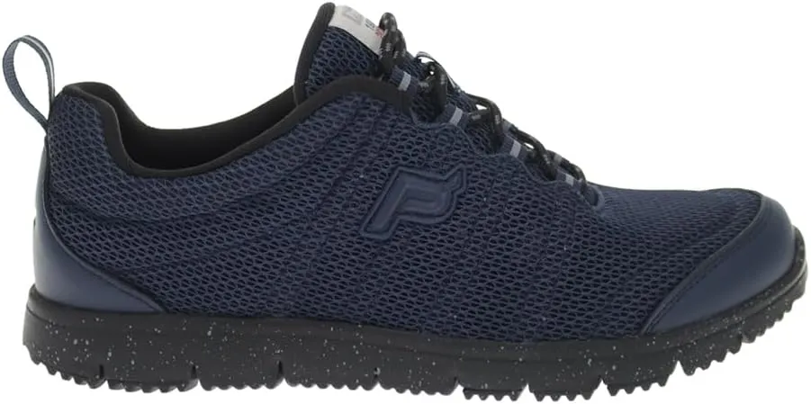Propet Mens Travel Walker Lace Up Sneakers Shoes Casual - Grey