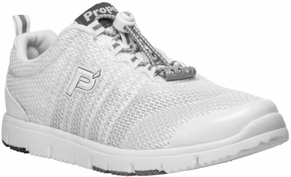 Propet Womens Travel Walker Ii Walking Sneakers Shoes Casual - Grey
