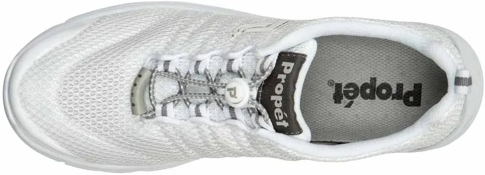 Propet Womens Travel Walker Ii Walking Sneakers Shoes Casual - Grey