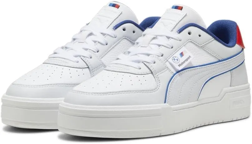 PUMA Men's BMW Motorsport CA Pro Shoes, White-Silver Mist, 11