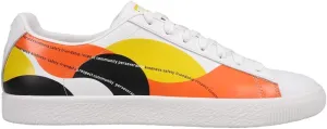 PUMA Mens Clyde 59Th St Sneakers Shoes Casual - White