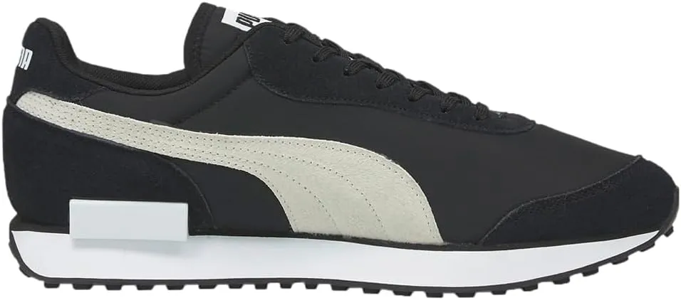PUMA Mens Future Rider The Cat Lace Up Sneakers Shoes Casual - Black, White