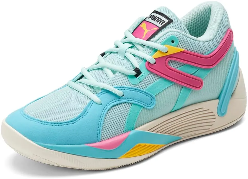 Puma Mens TRC Blaze Court Basketball Sneakers Shoes - Blue
