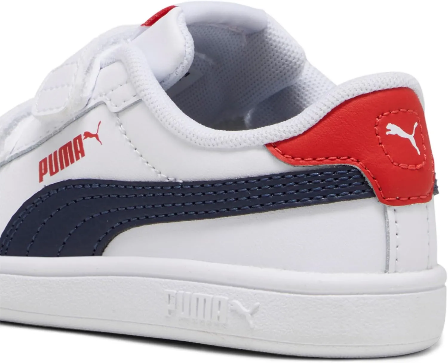 PUMA Unisex-Child Smash Hook and Loop Sneaker