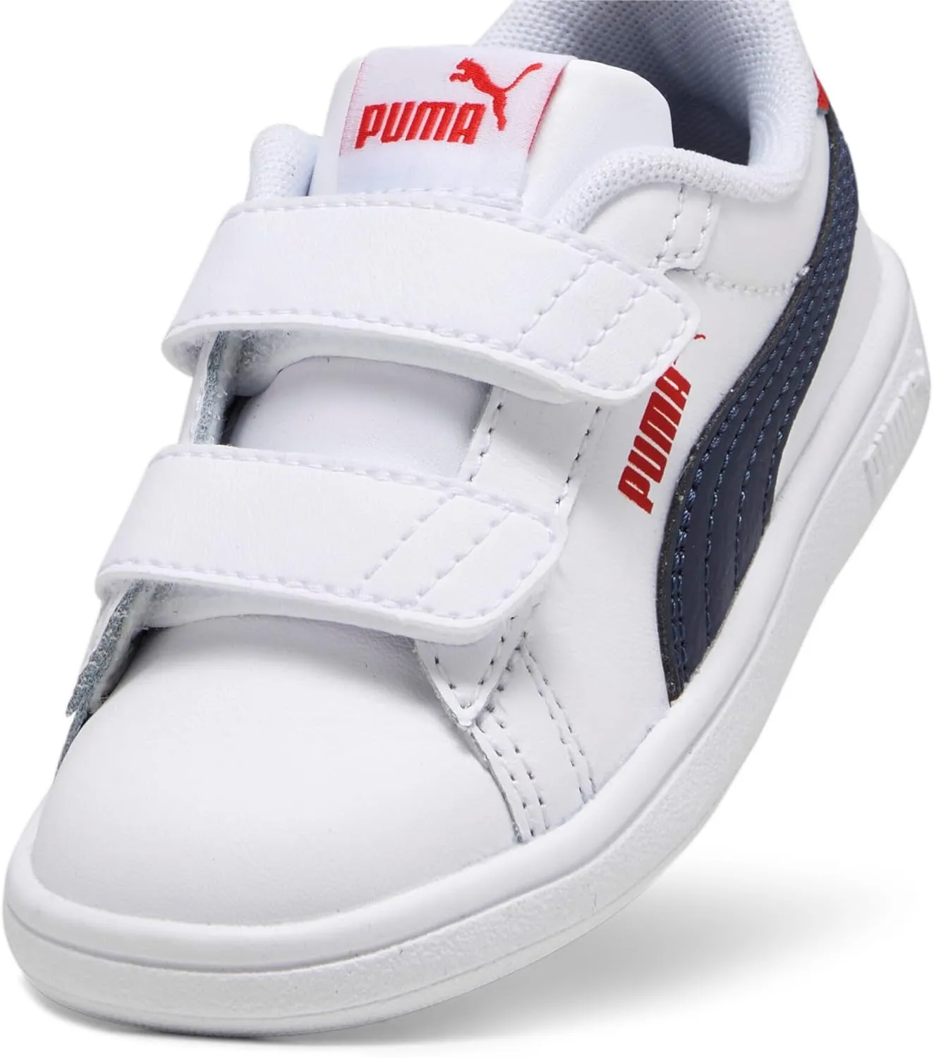 PUMA Unisex-Child Smash Hook and Loop Sneaker