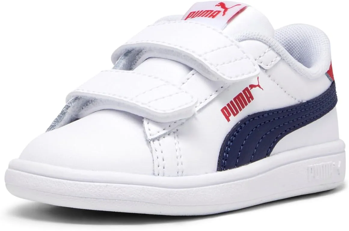 PUMA Unisex-Child Smash Hook and Loop Sneaker