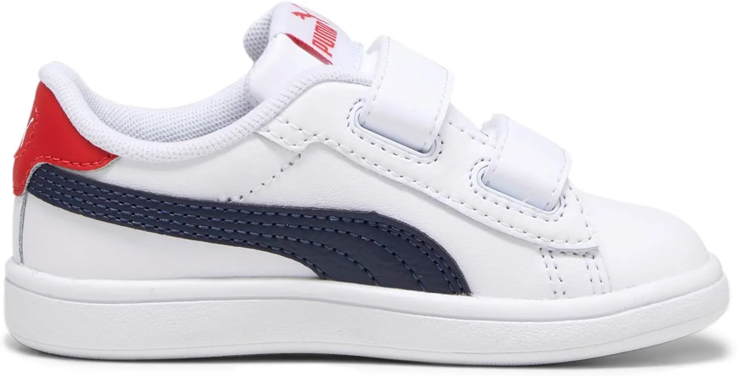 PUMA Unisex-Child Smash Hook and Loop Sneaker