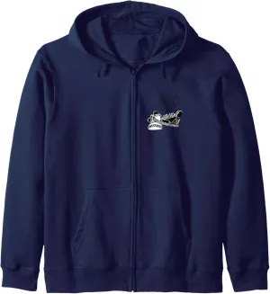Rap Dancin' Sneakers Graffiti Vibes Zip Hoodie