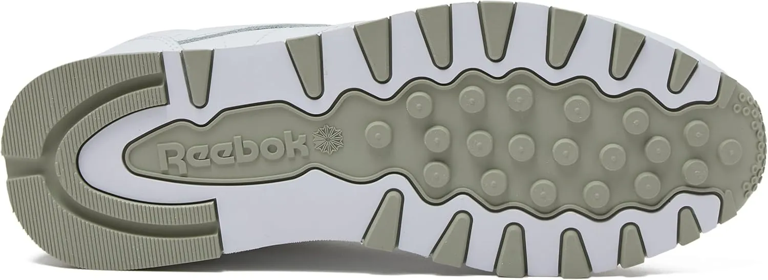 Reebok Men's Classic Leather Sneakers Black Or White Tennis Shoes