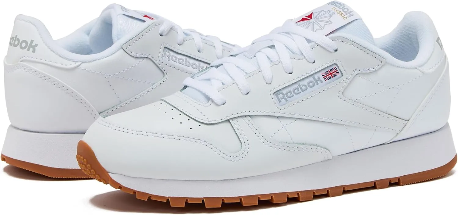 Reebok Unisex-Child Classic Leather Girls & Boys Shoes, Toddler, Little Big Kid Sneakers