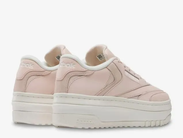 Reebok Womens Club C Extra Platform Sneakers for Women Legacy