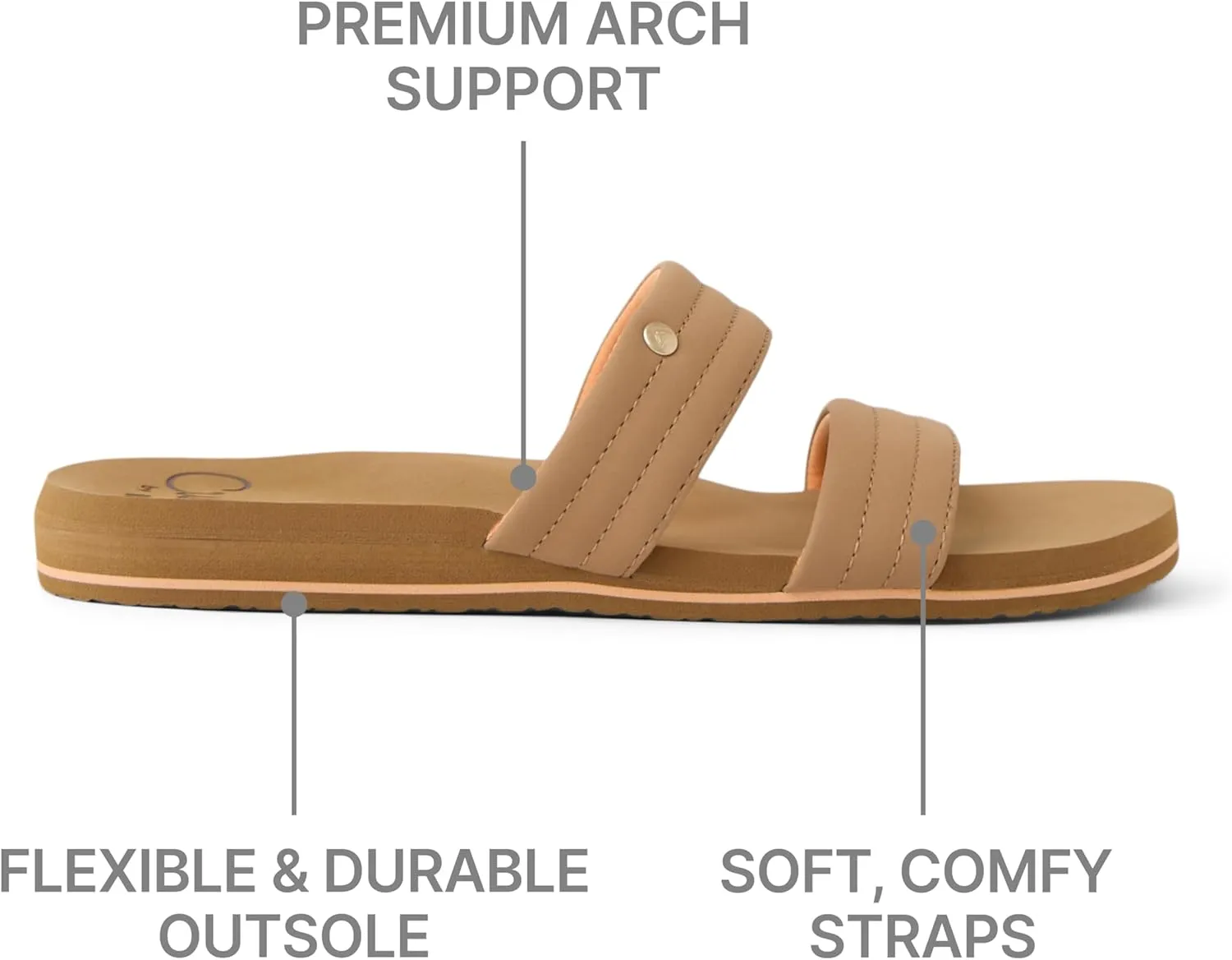 REEF Women's Cushion Breeze Kya Slide Sandal