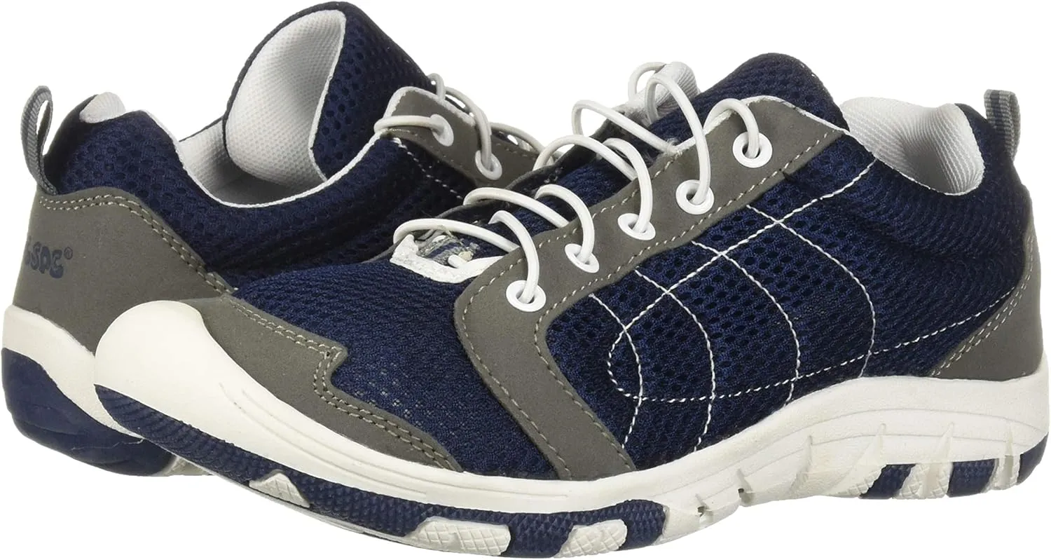 RocSoc Womens Water Sports Shoes Mesh - Easy On Off, Water Dissipating Outsole, Lightweight Beach Footwear for Kayaking, Swimming, Surfing, Snorkeling