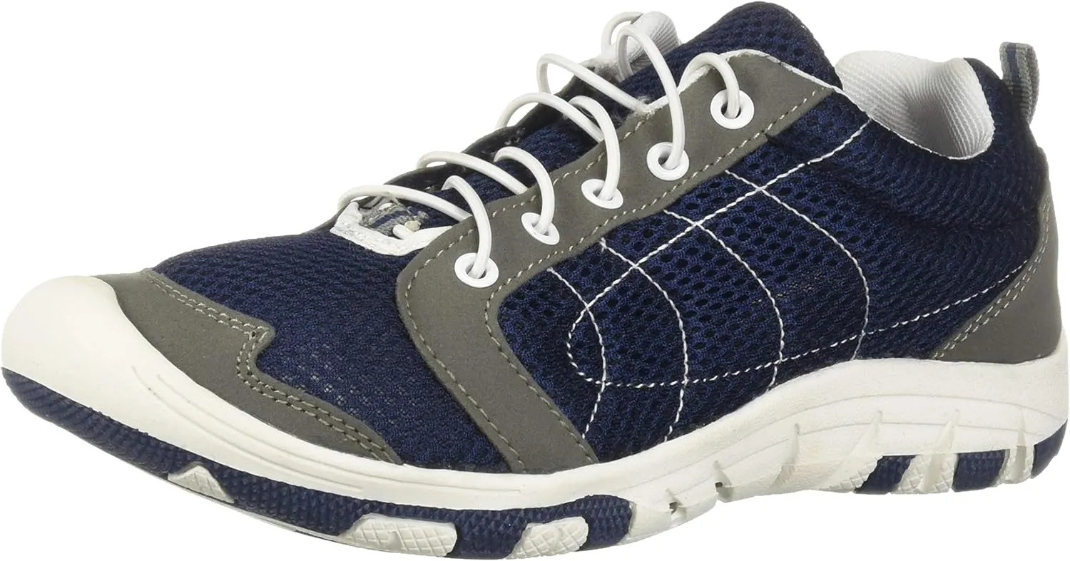 RocSoc Womens Water Sports Shoes Mesh - Easy On Off, Water Dissipating Outsole, Lightweight Beach Footwear for Kayaking, Swimming, Surfing, Snorkeling