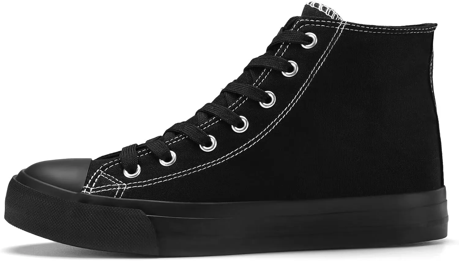Rorbte Womens High Top Sneakers for Women Classic Lace Up Cotton Canvas Shoes Womens Casual Canvas Walking Shoes