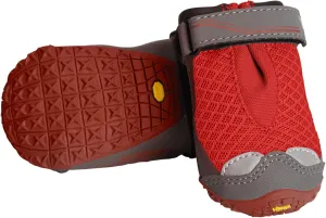 Ruffwear, Grip Trex Dog Shoes, Non-Slip Boots for Hot Pavement & Snow, Weatherproof Paw Protection with Breathable Mesh, Rugged Sole for Hiking, Red Sumac, 2.25"
