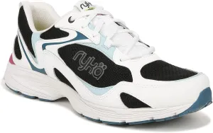 Ryka Womens Standout Walking Shoes White Multi 8 W