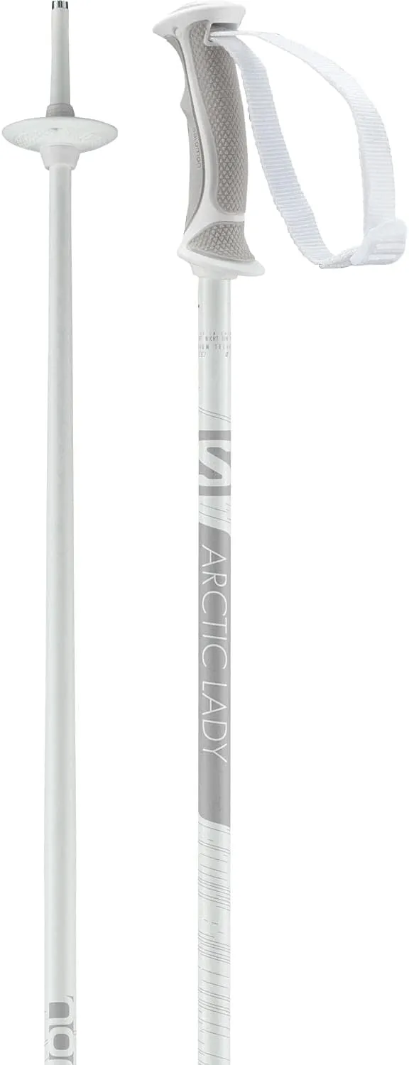 Salomon Arctic Lady Women's Ski Poles, Lightweight, Ergonomic Feel, Colour-Matched to skis